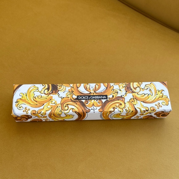 Dolce & Gabbana Gold and Cream Ornate Fan - Picture 5 of 6